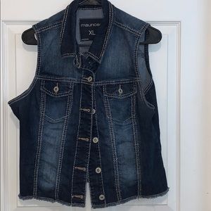 Denim vest